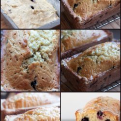 Meyer Lemon and Blueberry Bread