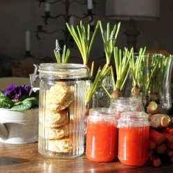 Rhubarb and Ginger Jam