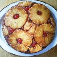 Grilled Pineapple Upside Down Cake