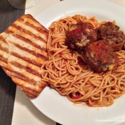 Spaghetti With Homemade Meatballs