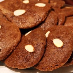 Double Chocolate Almond Cookies