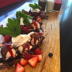 Grilled Banana Split Sundae