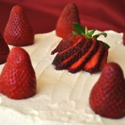 Strawberries and Cream Cake