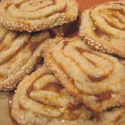 Oat and Pumpkin Pinwheels