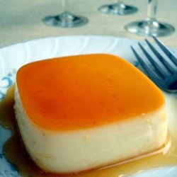 Creamy Lavender Flan