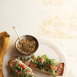 Za'atar and Goat Cheese Tartines