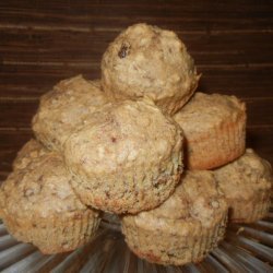 Flaxseed Raisin Muffins