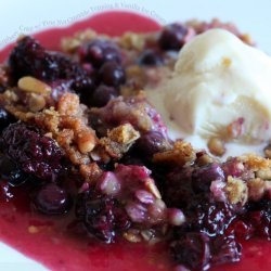 Blueberry Raspberry Crisp