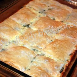 Three Cheese Spinach Pie