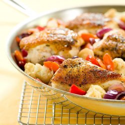 Rosemary Chicken with Balsamic Vegetables