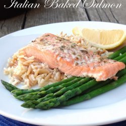 Baked Italian Salmon