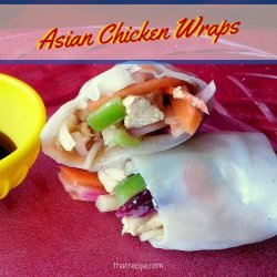 Asian Chicken Wraps