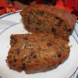 Chocolate Chip and Pecan Zucchini Loaf