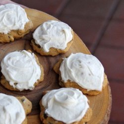 Iced Pumpkin Cookies