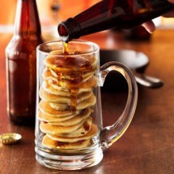 Beer and Bacon Mancakes