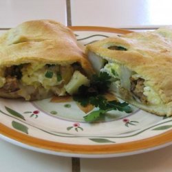 Grand Overstuffed Italian Breakfast Calzones