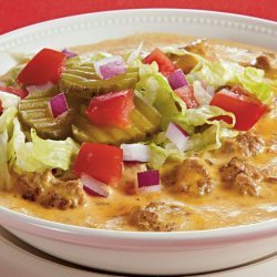 Spicy Cheeseburger Soup