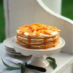 Peach Icebox Cake