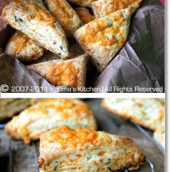 Cheddar and Chive Scones