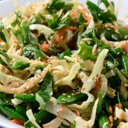 Cabbage Salad and Dressing