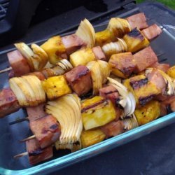 Ham and Pineapple Kebabs