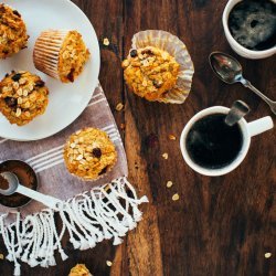 Bowl of Oatmeal Muffins