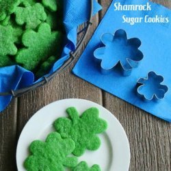 Shamrock Kiss Cookies