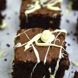 White Chocolate Chip Brownies