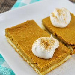 Pumpkin Pie Bars