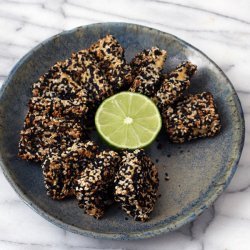 Sesame Tofu With Dipping Sauce