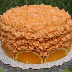 Orange Crunch Cake