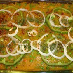 Butternut Squash and Sweet Pea Casserole