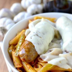 Pasta With Sausage N' Peppers