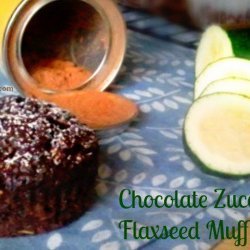 Zucchini Flaxseed Muffins