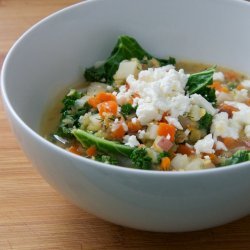 Vegetarian Potato Lentil Soup