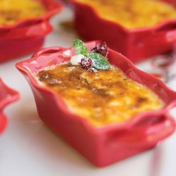 Cranberry Crème Brûlée