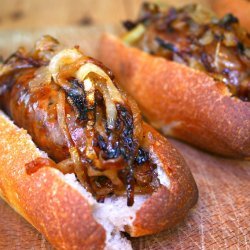 Cider-Braised Sausages