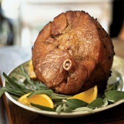 Marsala Glazed Ham