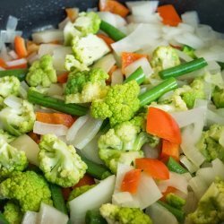 Curried Rice With Vegetables