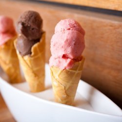 Homemade Sugar Cones