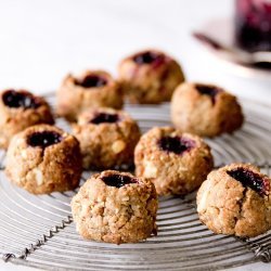 Almond Thumbprint Cookies