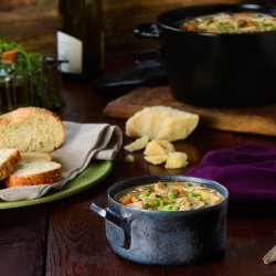 'creamy' Mushroom-Barley Soup