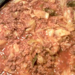 Cabbage Ground Beef Skillet