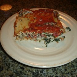 Spinach & Mushroom Lasagna