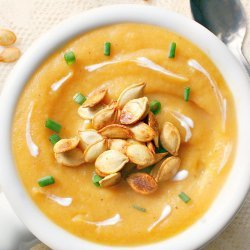 Acorn Squash and Apple Soup