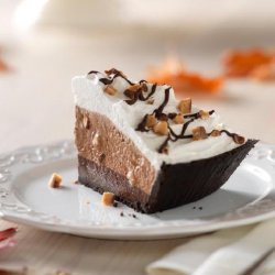 Fudge-Bottom Candy Crunch Pie