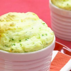 Cheese and Cauliflower Souffles