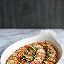 Eggplant Tomato Gratin