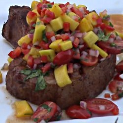 Pork Chops With Mango Salsa