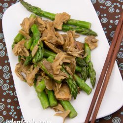 Sauted Asparagus With Mushrooms